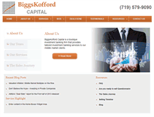 Tablet Screenshot of biggskoffordcapital.com